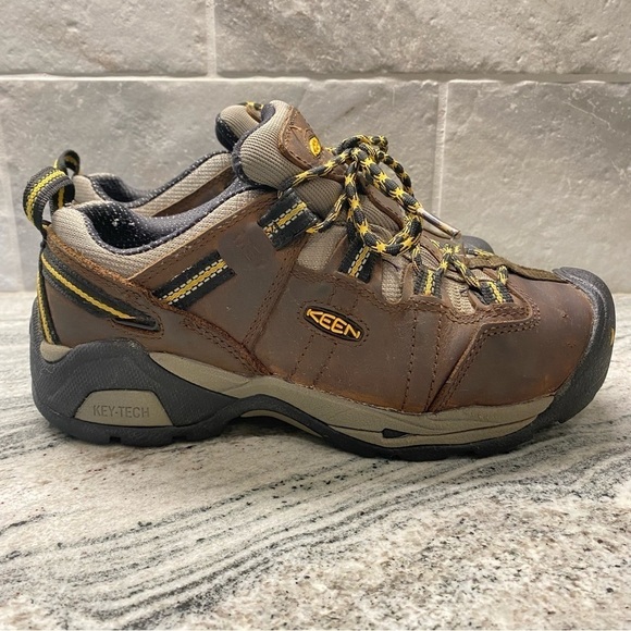 Keen Utility Detroit XT 1021316M Women's 6M Steel Toe Hiker Work Shoe Brown - Picture 1 of 11